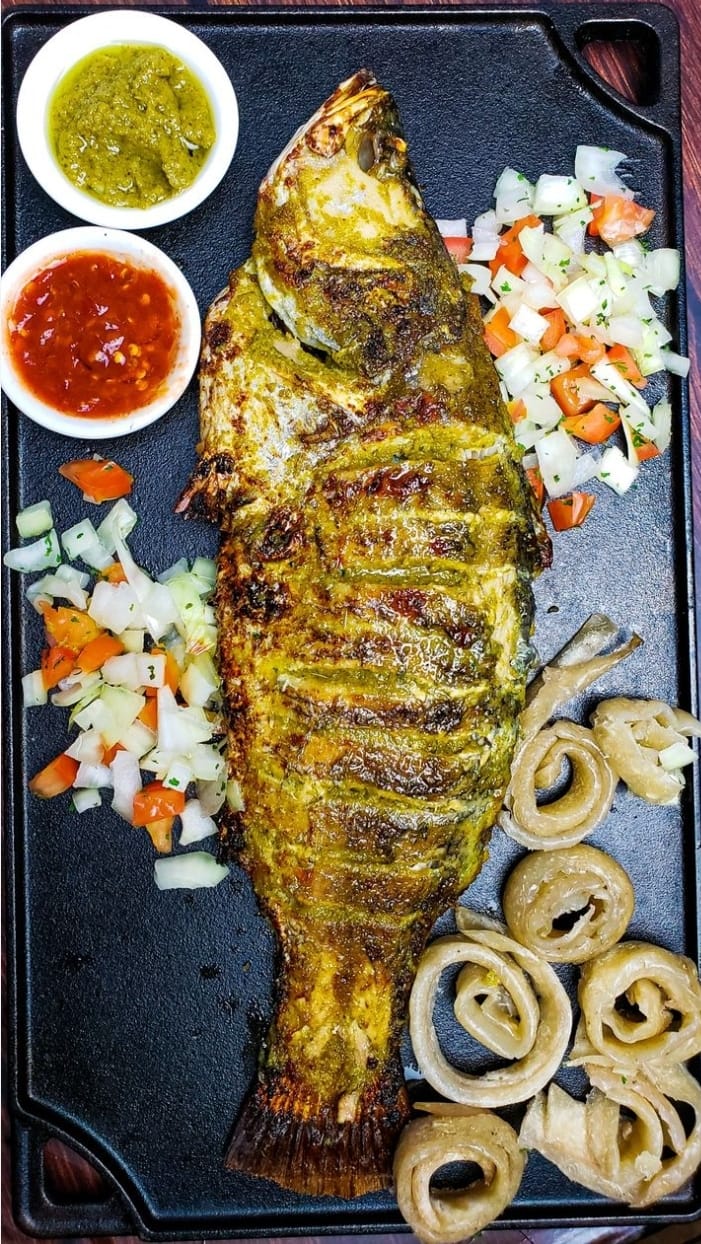Grilled fish (Croaker/ Tilapia)